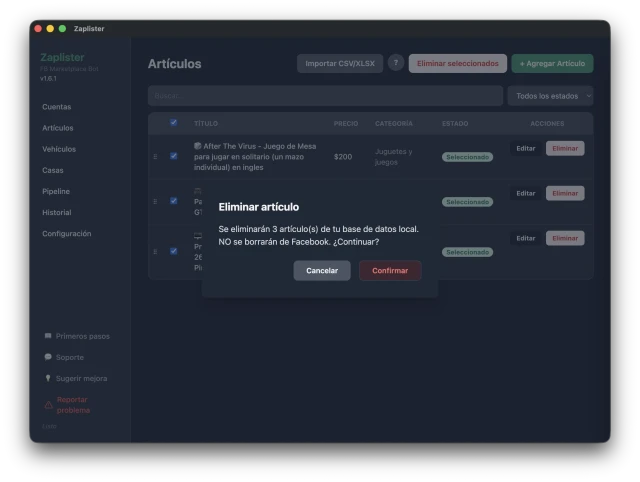 <strong>Eliminar</strong> Publicaciones No Deseadas -- Mantén tu Base de Datos Limpia